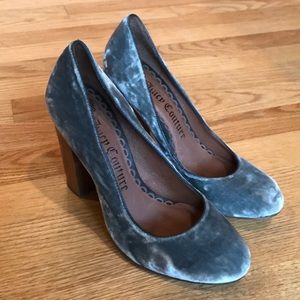 Juicy Couture Rosa Velvet Heels